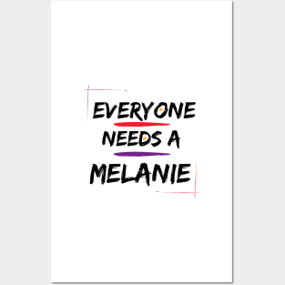 Melanie Name Design Everyone Needs A Melanie Posters and Art